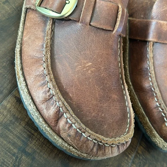 EUC Vintage Leather Birkenstocks Size 42 - Picture 2 of 5